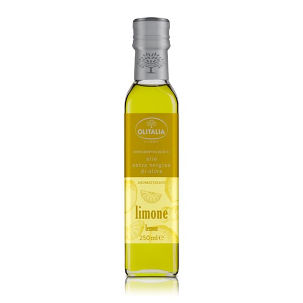 Condimento de Azeite de Oliva Extravirgem com Limão Olitalia 250ml