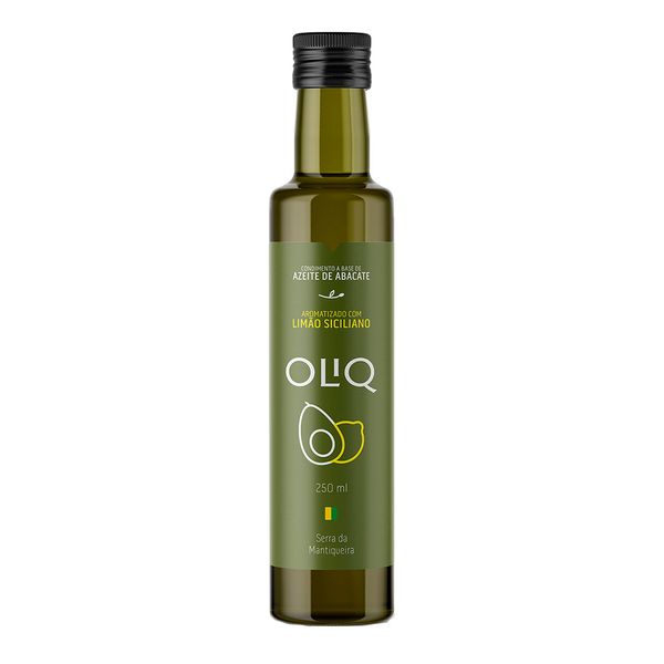 Azeite de Abacate Aromatizado Com Limão Siciliano Oliq 250ml