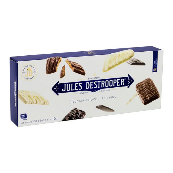 Biscoito Chocolate Thins Jules Destrooper 100g