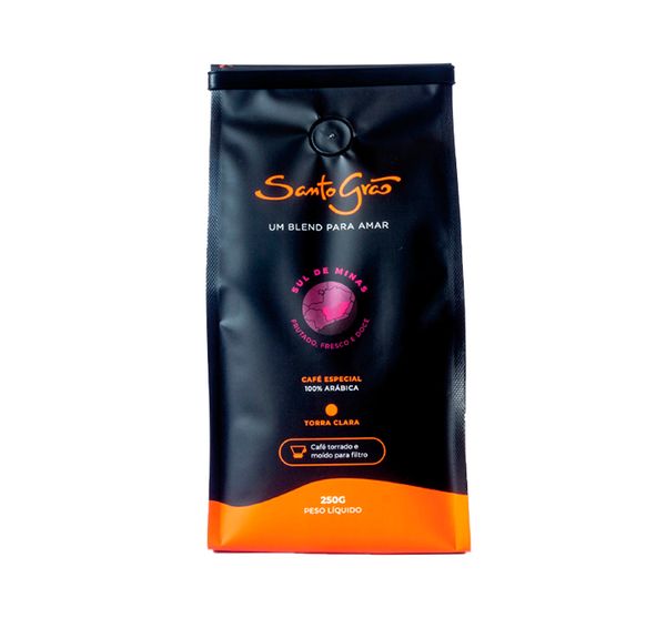 Café Moído Sul de Minas Santo Grão 250g