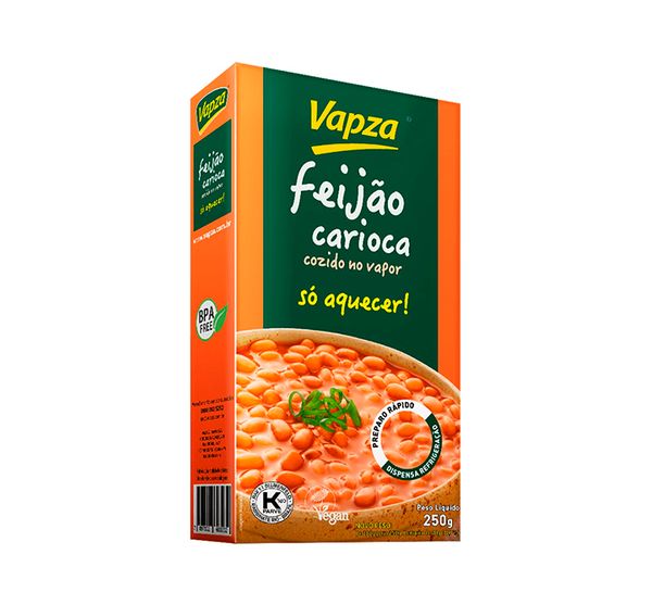Feijão Carioca Vapza 500G Unitário