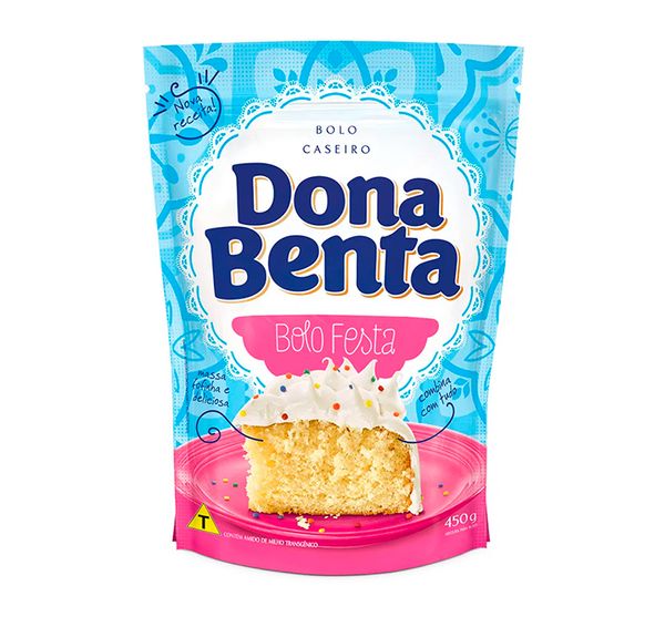 Mistura Para Bolo de Festa Dona Benta 450g