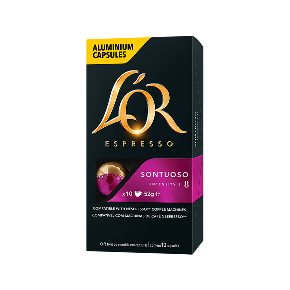 Café Sontuoso L'or 10 Cápsulas