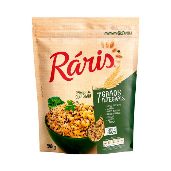 Arroz 7 Grãos Integrais Ráris 500g