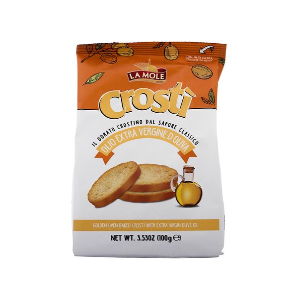 Bruschette Sabor Azeite de Oliva La Mole 100g