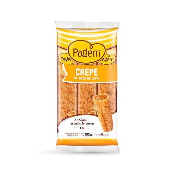 Crepe de Doce de Leite Paderrí 6 Unidades