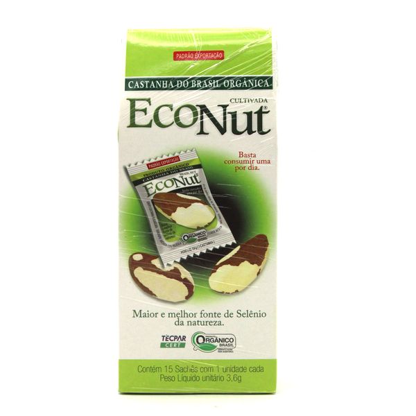 Castanha do Brasil Orgânica EcoNut 15 Unidades