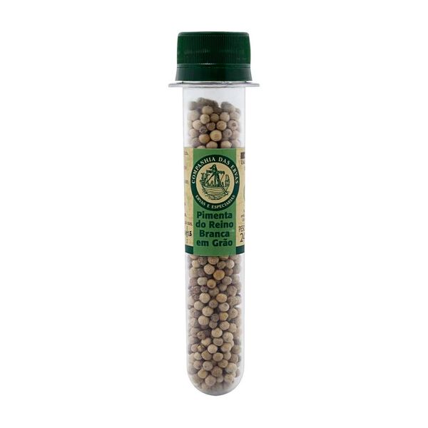 Pimenta do Reino Branca em Grão Companhia das Ervas 24g