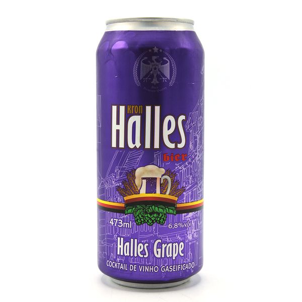 Cocktail de Vinho Gaseificado Halles Grape Kron 473ml