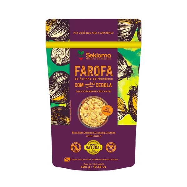 Farofa com Cebola Sekiama 300g