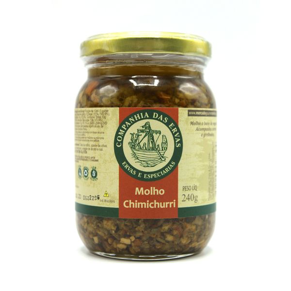 Molho Chimichurri Companhia das Ervas 240g