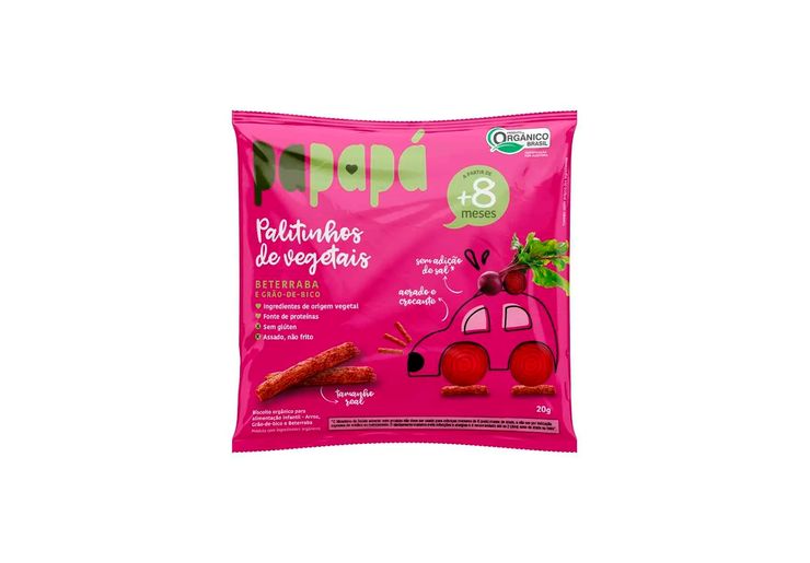 BISCOITO PARA FASE DA DENTIÇÃO INFANTIL MIX VEGETAIS PAPAPÁ 36 G