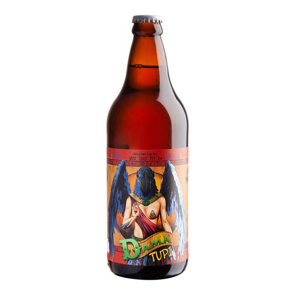 Cerveja West Coast Rye IPA Dama Tupi 600ml