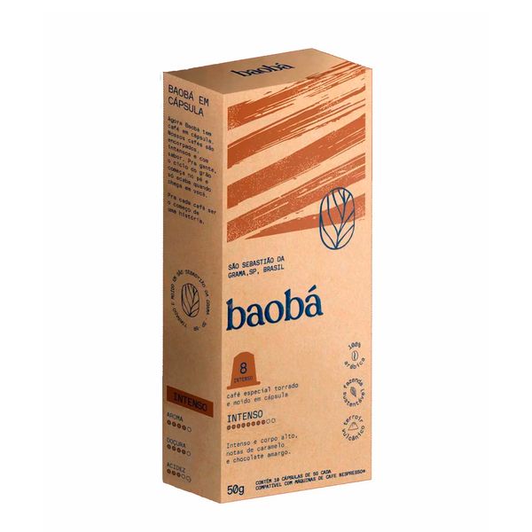 Café Intenso Baobá 10 Cápsulas