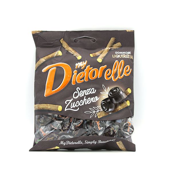Bala de Alcaçuz Sem Açucar Vegana Dietorelle 70g