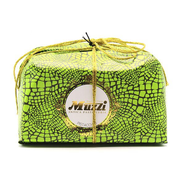 Panettone com Creme de Pistache e Chocolate Amargo Muzzi – 1kg