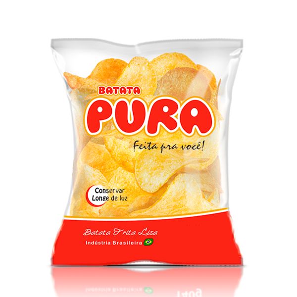 Batata Pura Frita Lisa 120g