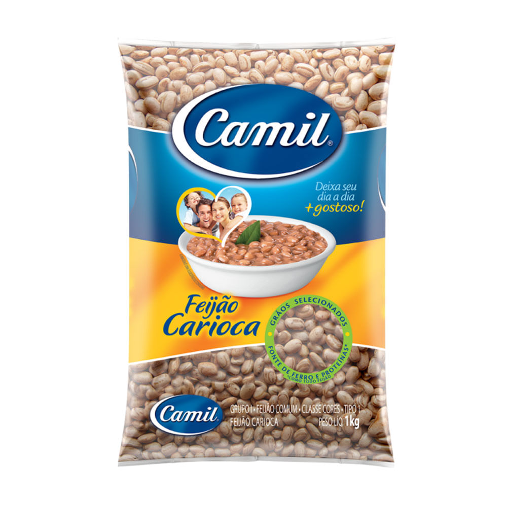 Feijão Carioca Camil 1Kg