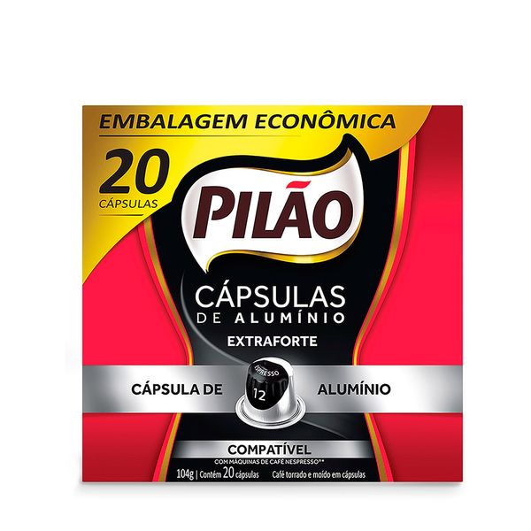 Café Extraforte Pilão 20 Cápsulas