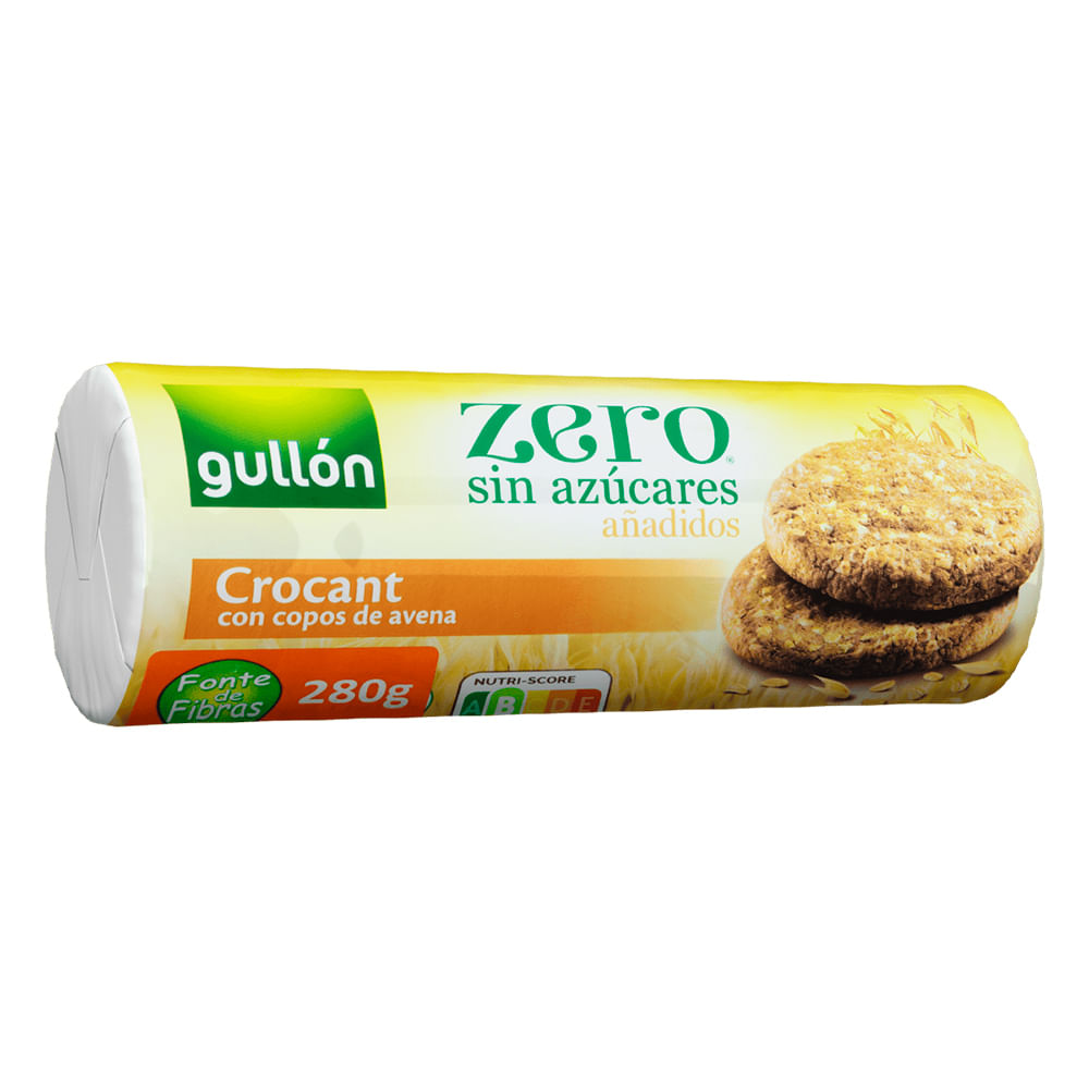 Biscoito com Flocos de Aveia Sem Açúcar Gullón 280g