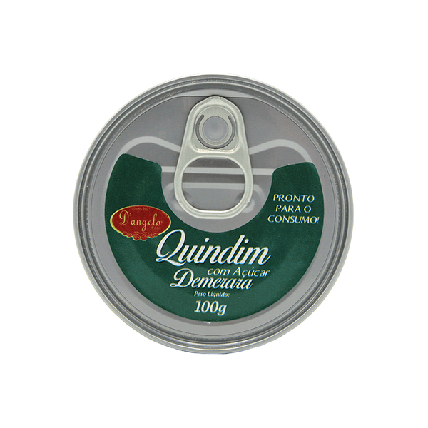 Quindim Com Açúcar Demerara D'angelo 100g