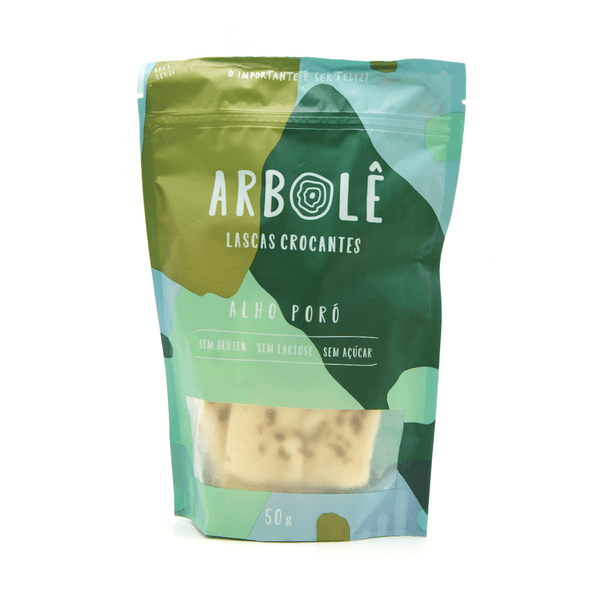 Lascas Crocantes de Alho Poró Arbolê 50g