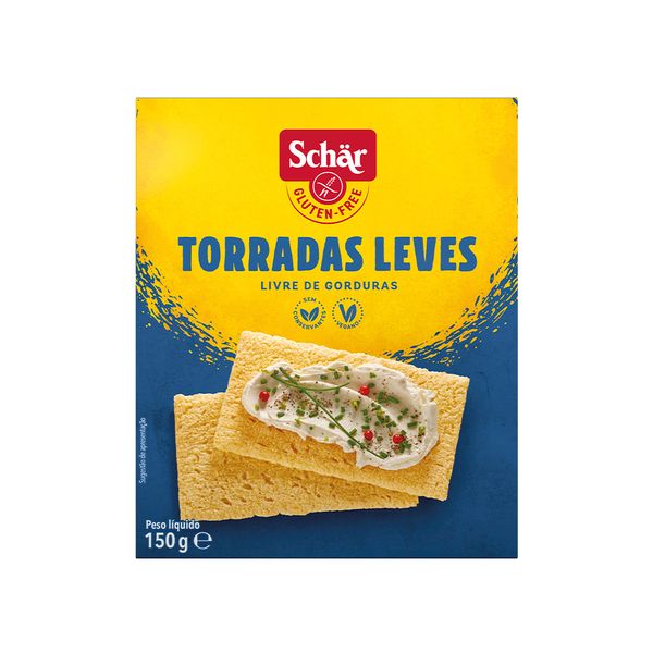Torradas Fette Biscottate Sem Glúten Schar 150g
