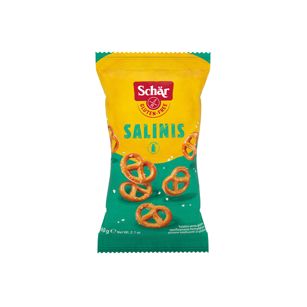 Salgadinho Sem Glúten Pretzel Salinis 60g