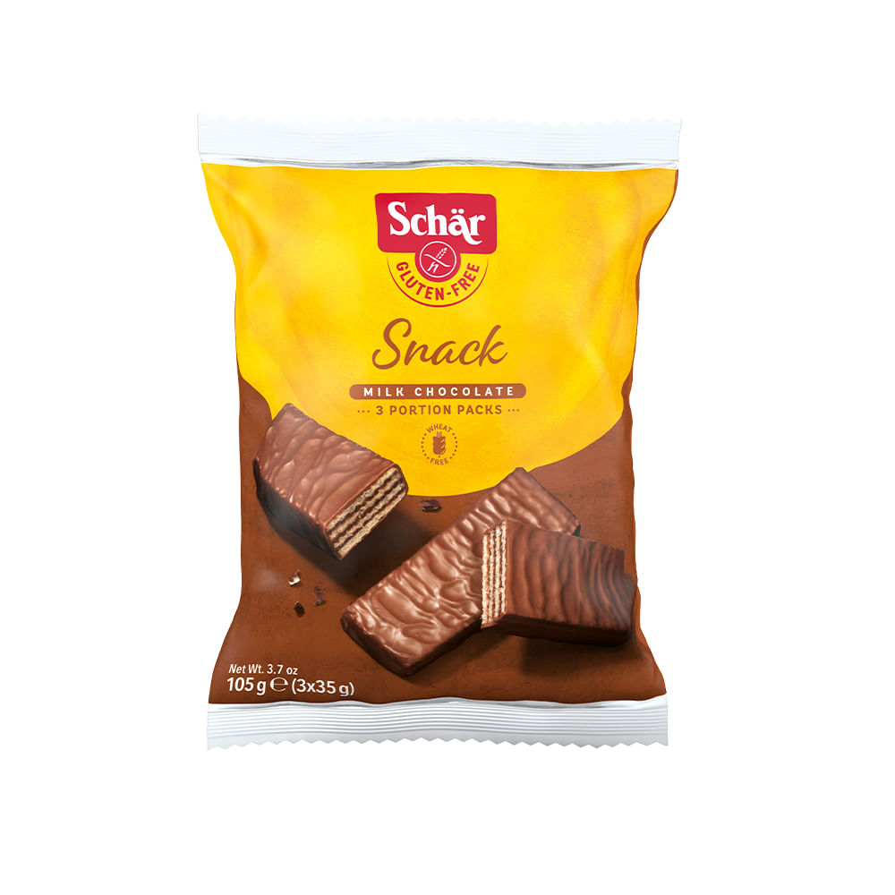 Biscoito Snack Schar De Chocolate Sem Glúten 105g