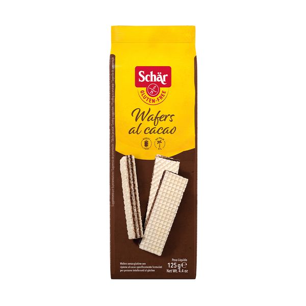 Biscoito Wafer Schar Recheio De Cacau Sem Glúten 125g