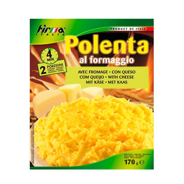 Polenta Com Queijo Firma Itália 170g