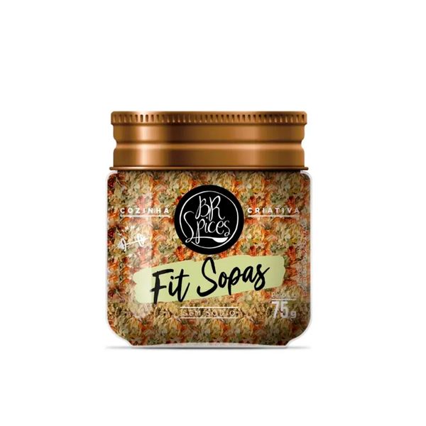 Tempero Fit Sopas Sem Sódio BR Spices 75g