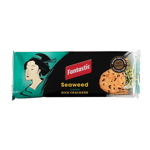 Biscoito de Arroz Com Algas Marinhas Fantastic 100g