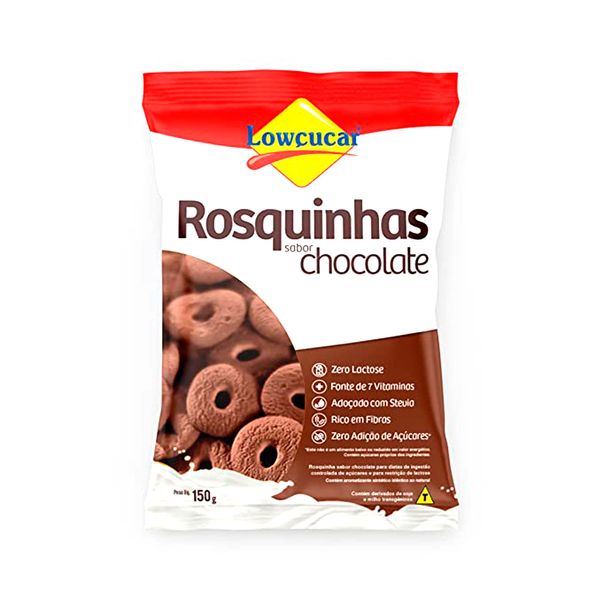 Rosquinhas Sabor Chocolate Lowçucar 150g