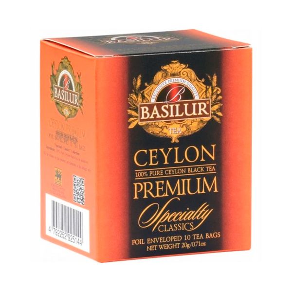 Chá Preto Ceylon Premium Specialty Classics Basilur 20g