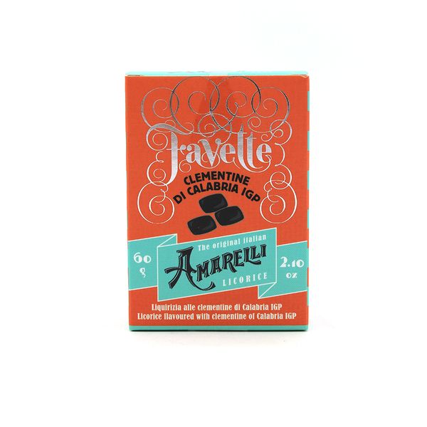 Bala Alcaçuz Sabor Clementina da Calábria Amarelli 60g