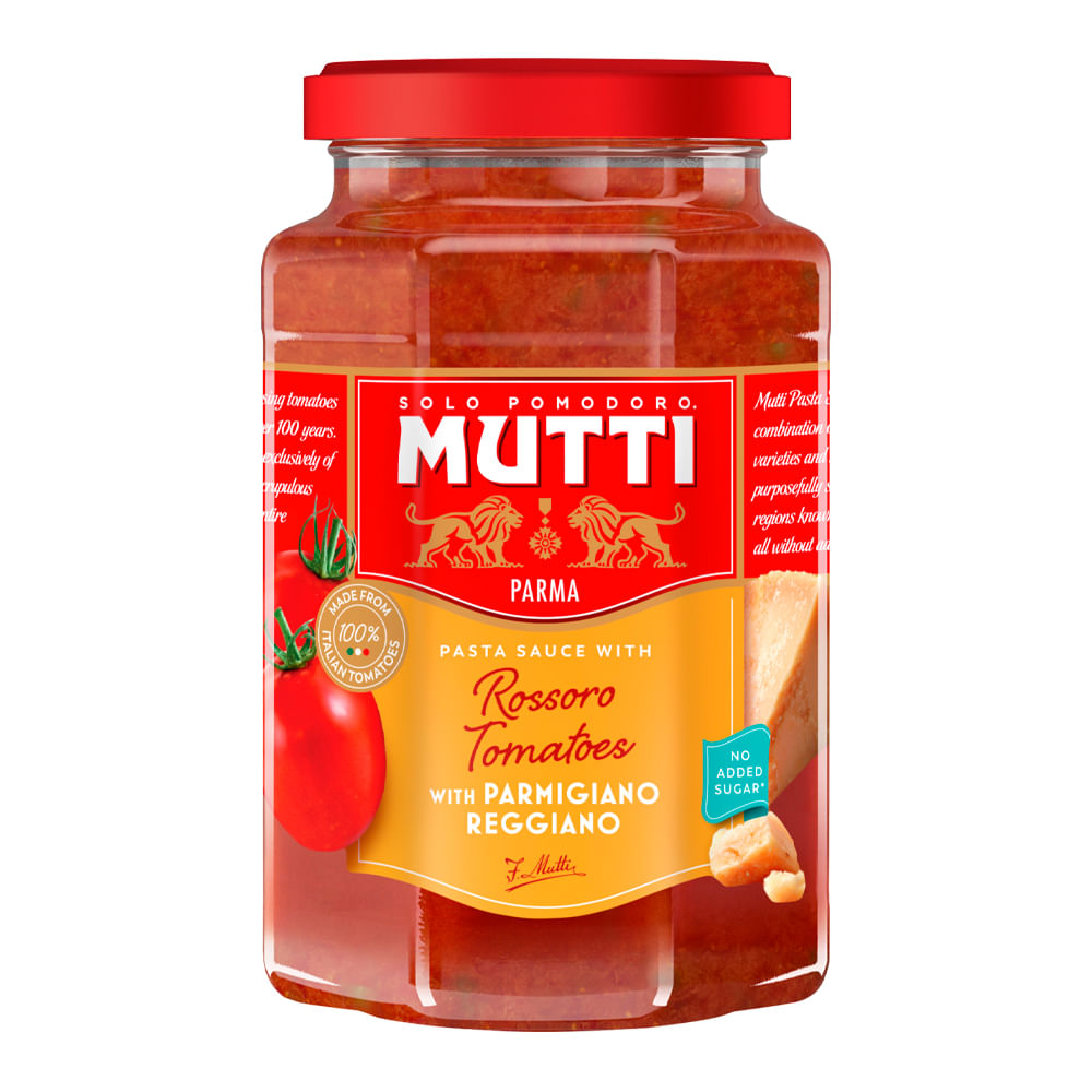 Molho de Tomate com Queijo Parmesão Mutti 400g
