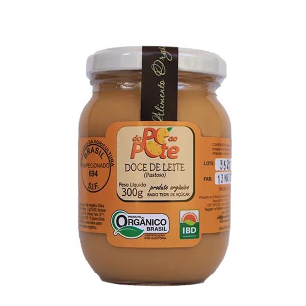 Doce de Leite Orgânico Do Pé Ao Pote 300g