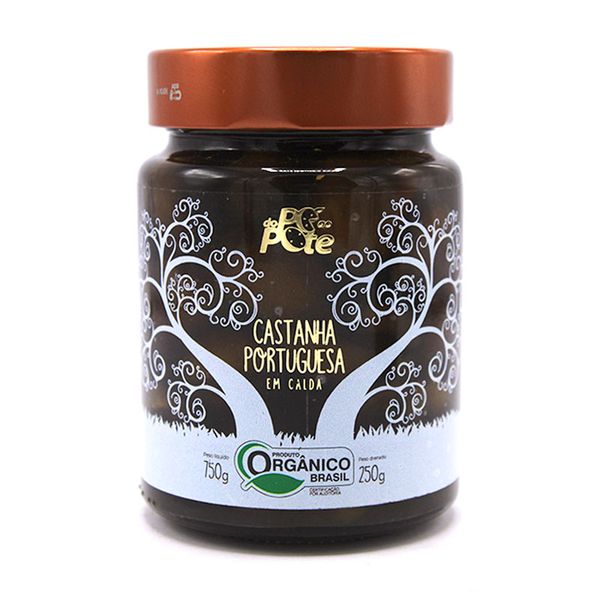 Castanha Portuguesa em Calda Do Pé Ao Pote 250g