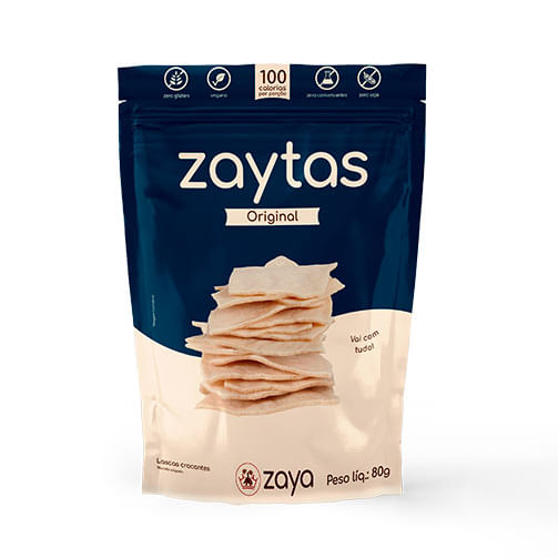 Lascas Zaytas Sabor Original Zaya 80g
