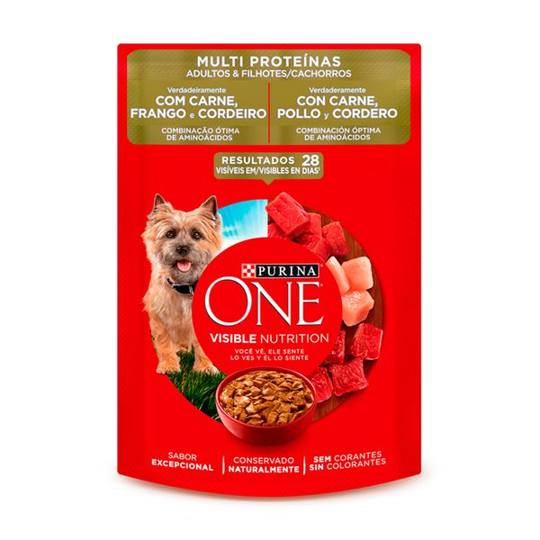 Sachê Multiproteínas Cães Adultos e Filhotes Purina 85g