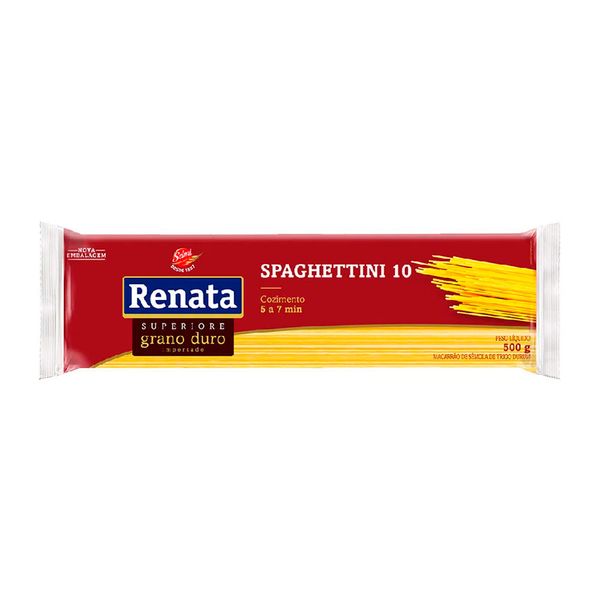 Macarrão Renata Espaguete Superiore Grano Duro 10