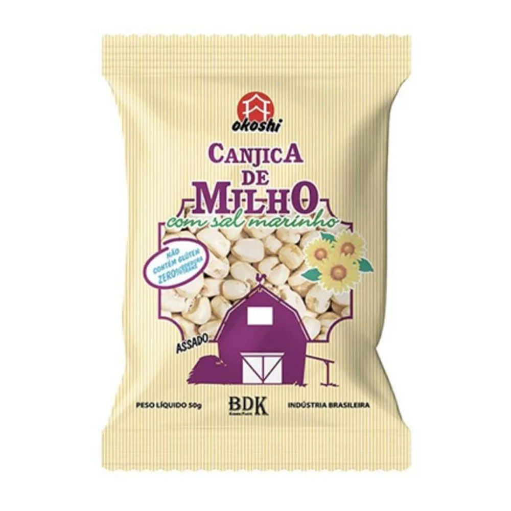 Canjica de milho salgada Okoshi 50g