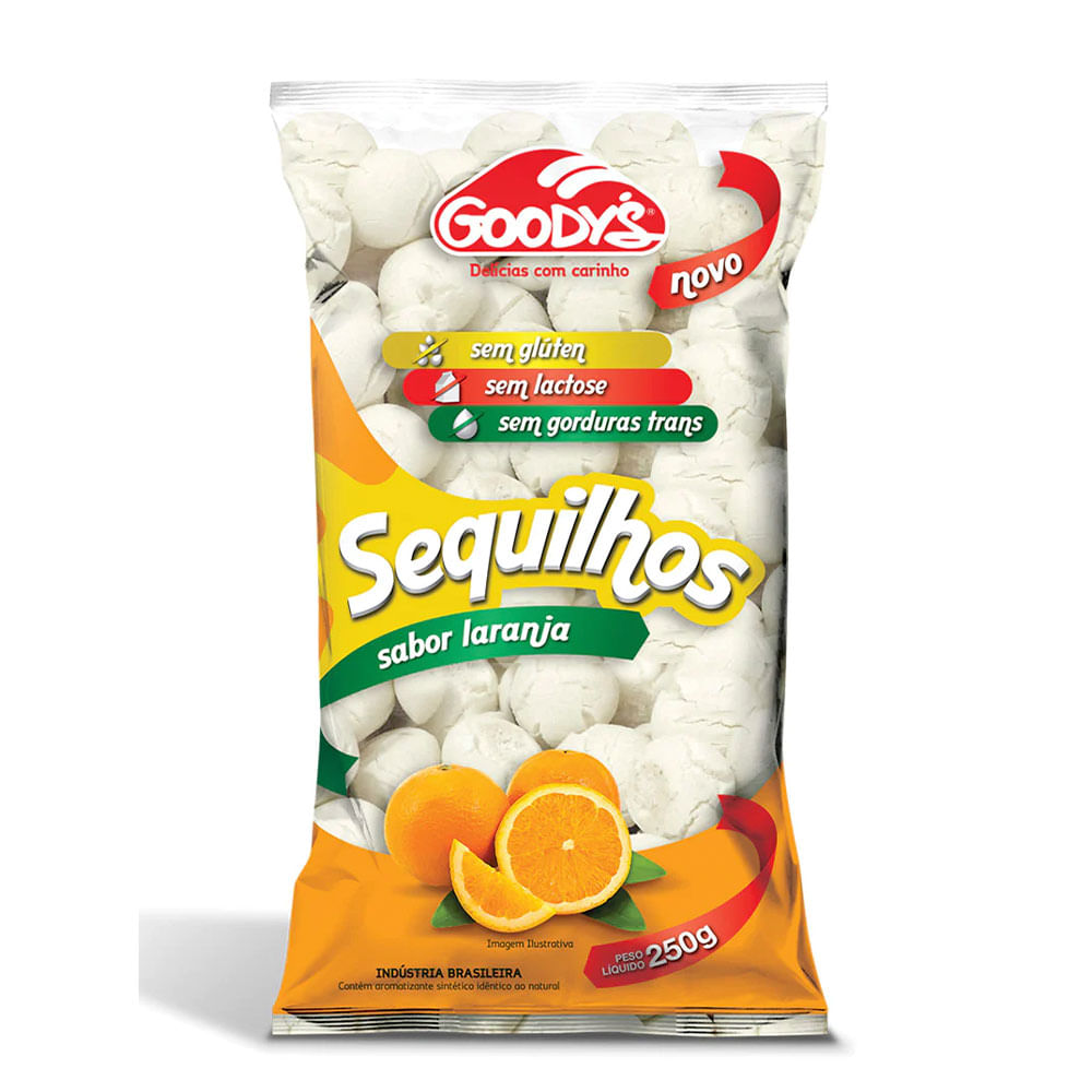Sequilhos de Laranja Goody's 250g