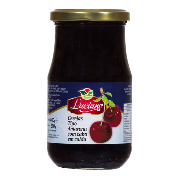 Cereja Amarena em Calda Luciano 460g