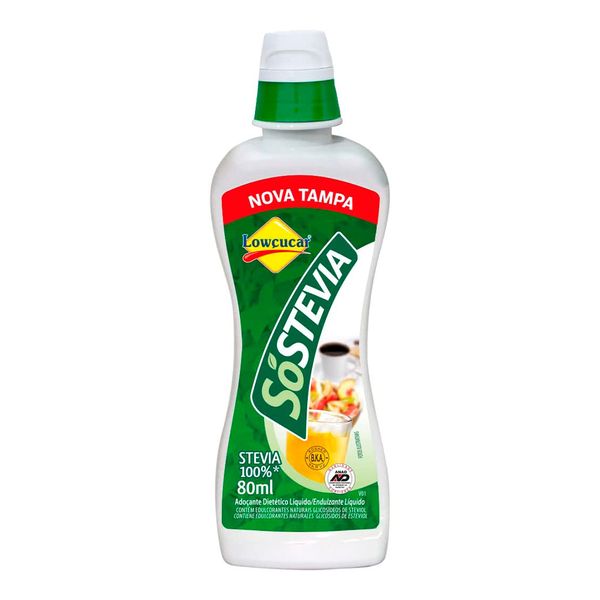 Adoçante Dietético Líquido Stevia Lowçucar 65ml