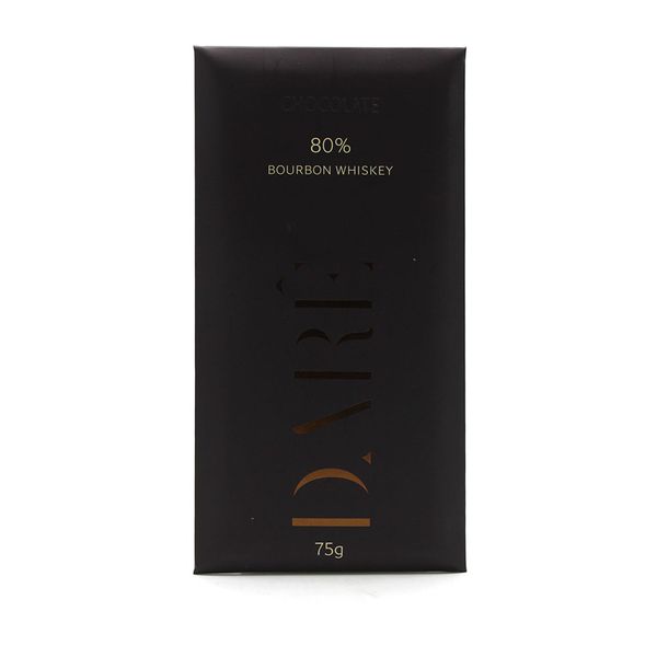 Chocolate 80% Cacau Bourbon Whiskey Darê 75g
