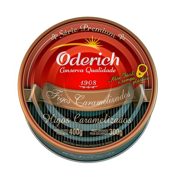 Figos Caramelizados Oderich 400g