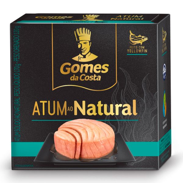 Atum ao Natural Yellowfin Gomes da Costa 170g