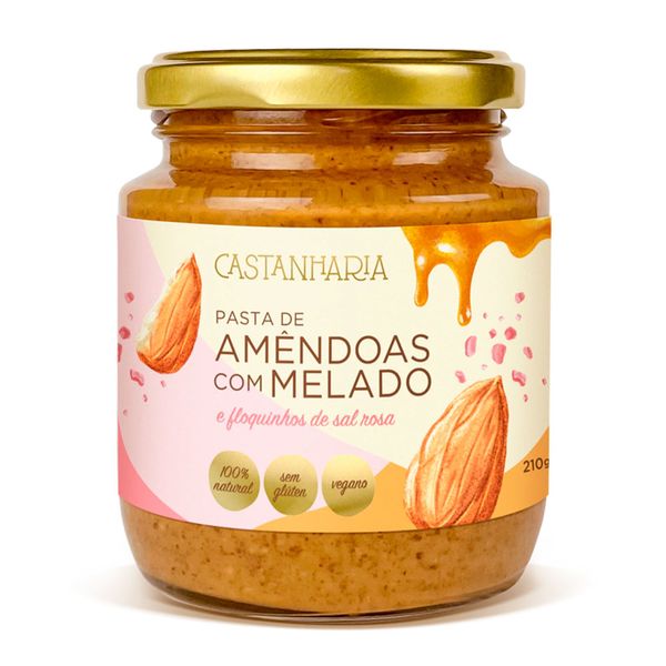 Pasta de Amêndoas com Melado Castanharia 210g